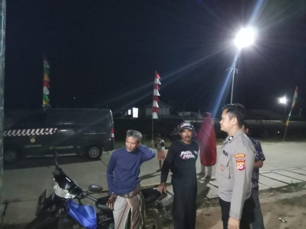 Polsek Panimbang Melaksanakan Patroli Pencegahan Kriminalitas 6 WhatsApp Image 2023 11 01 at 09.02.49