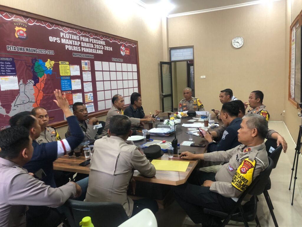 Polres Pandeglang Gelar Anev Operasi Mantap Brata Maung 2023-2024 9 WhatsApp Image 2023 11 01 at 11.18.40