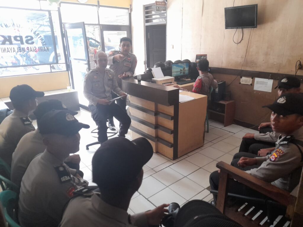 Polsek Banjar Sambut Kedatangan Siswa Diktuk Bintara Polri Gelombang II T.A. 2023 di Polsek Banjar 4 WhatsApp Image 2023 11 02 at 17.42.24