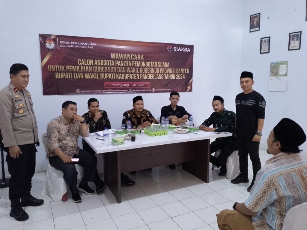 Kapolsek Cikedal Polres Pandeglang Monitoring Tes Wawancara Calon Panitia Pemilihan Suara PPS SE Kecamatan Cikedal 8 WhatsApp Image 2024 05 21 at 14.11.34