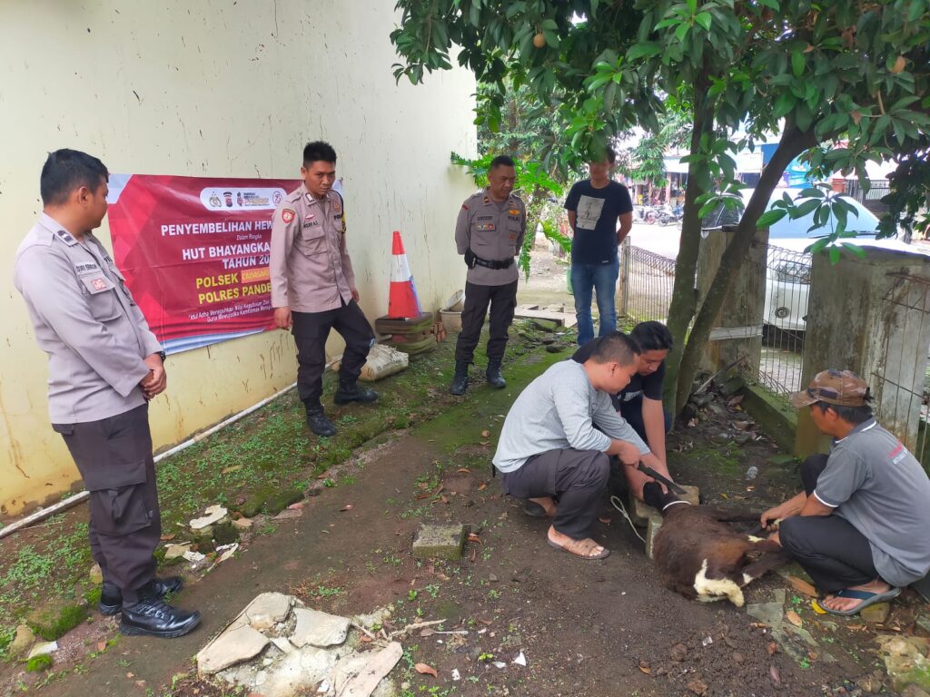 Polsek Cadasari Gelar Pemotongan Hewan Kurban di Idul Adha: Wujud Kepedulian dan Kebersamaan 1 WhatsApp Image 2024 06 20 at 09.56.44