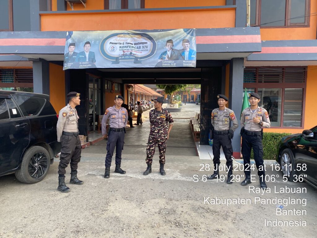 Sat Samapta Polres Pandeglang Menggelar Pengamanan Kegiatan Konferensi Cabang XIV Gerakan Pemuda Ansor Kab. Pandeglang 5 WhatsApp Image 2024 07 28 at 17.49.43