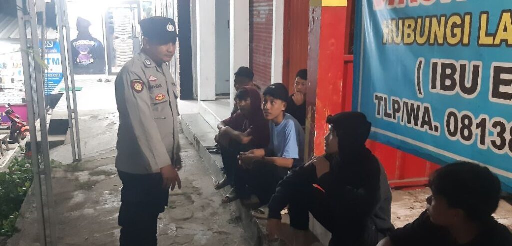 Polsek Picung Aktif Lakukan Patroli Dialogis, Imbau Hindari Balap Liar 6 pkm