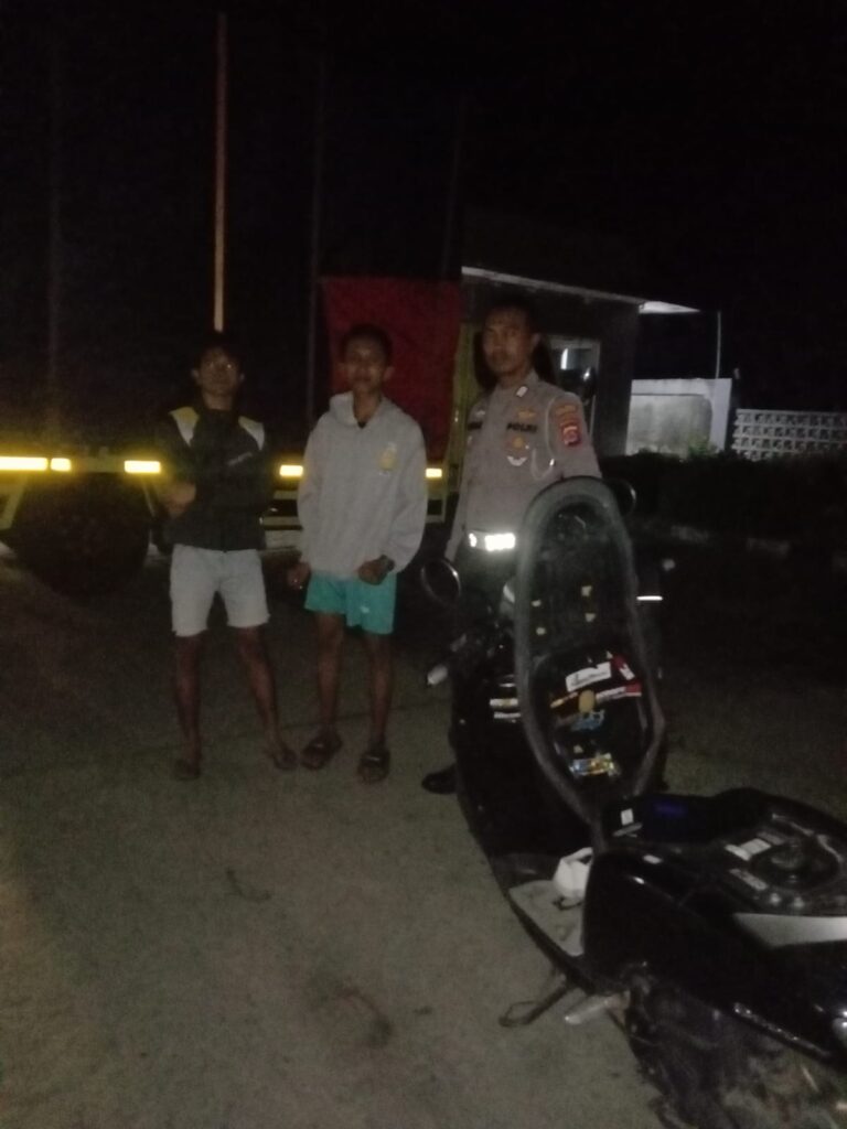 Unit Lantas Polsek Carita Himbau Pengguna Kendaraan Bermotor untuk Mematuhi Standar Pabrik 2 IMG 20240808 WA0041