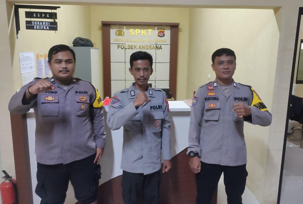Siap Siaga Mako, Bukti Nyata Anggota Piket Polsek Angsana Jaga Kondusifitas Wilayah 4 IMG 20240811 WA0023